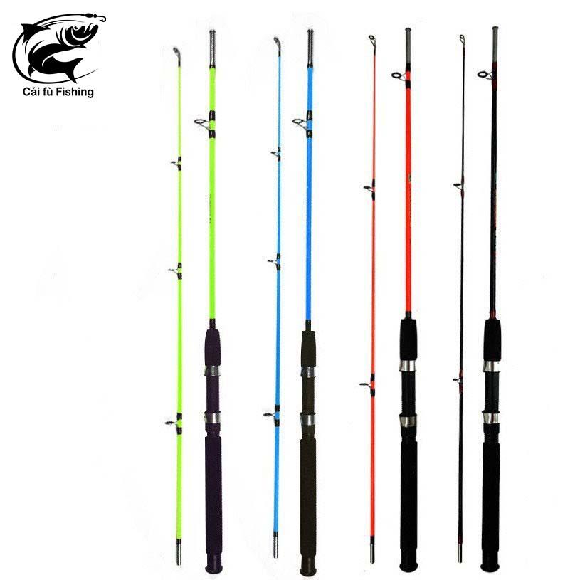Cần shimano 2 khúc đặc bạo lực tải cá 7-12kg