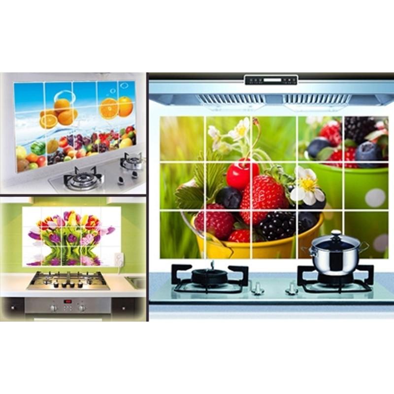 Combo 2 Giấy dán bếp chịu nhiệt loại lớn 60x90cm