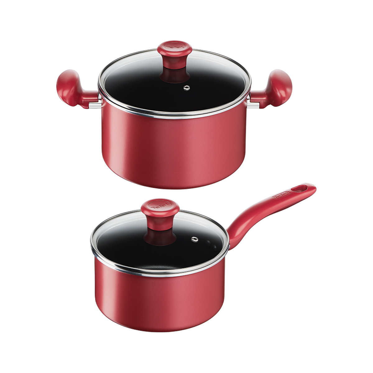 Bộ 2 nồi chống dính đáy từ Tefal So Chef dùng cho mọi loại bếp  - Hàng chính hãng