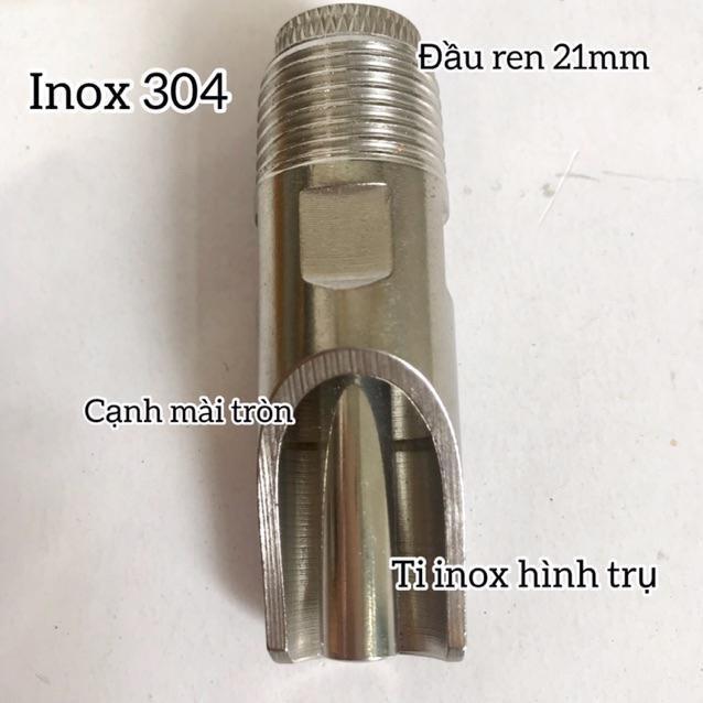 Núm INOX cho heo uống nước- Vòi cho heo uống nước tự động