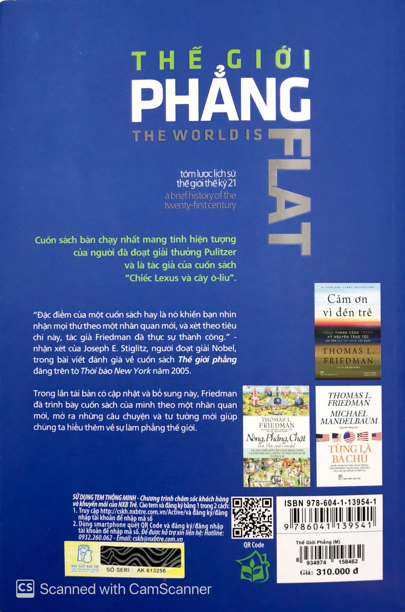 Sách Thế Giới Phẳng (Tái Bản)