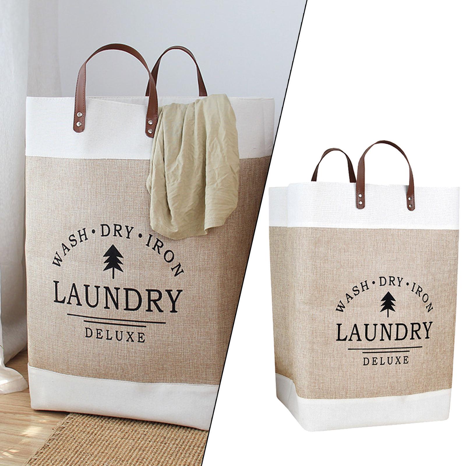 Collapsible Laundry Hamper Freestanding Laundry Basket Clothes Basket