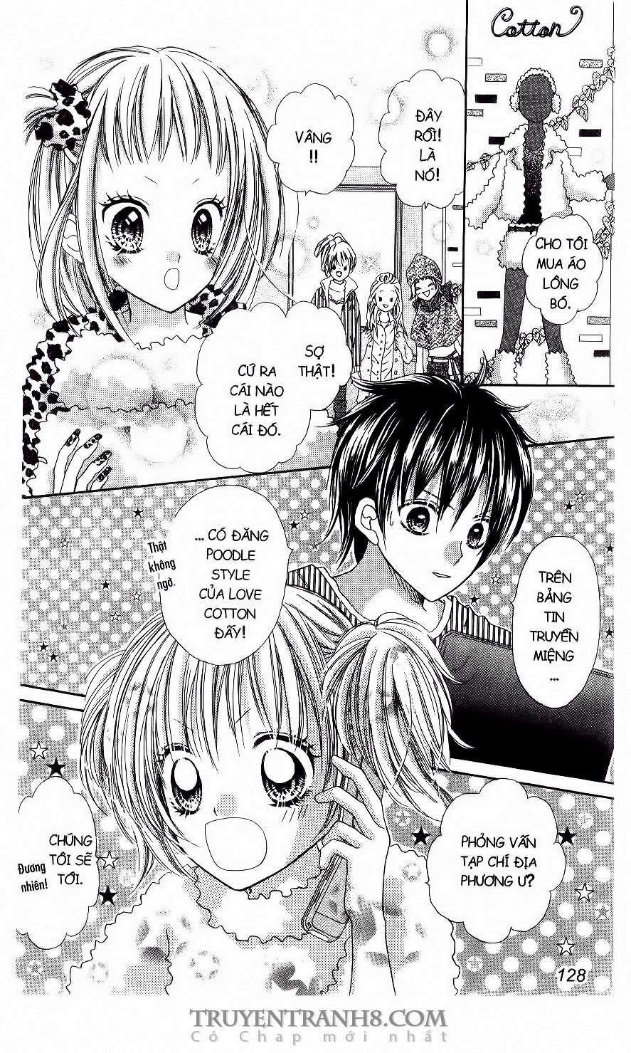 tiệm thời trang, love cotton chapter 17 13