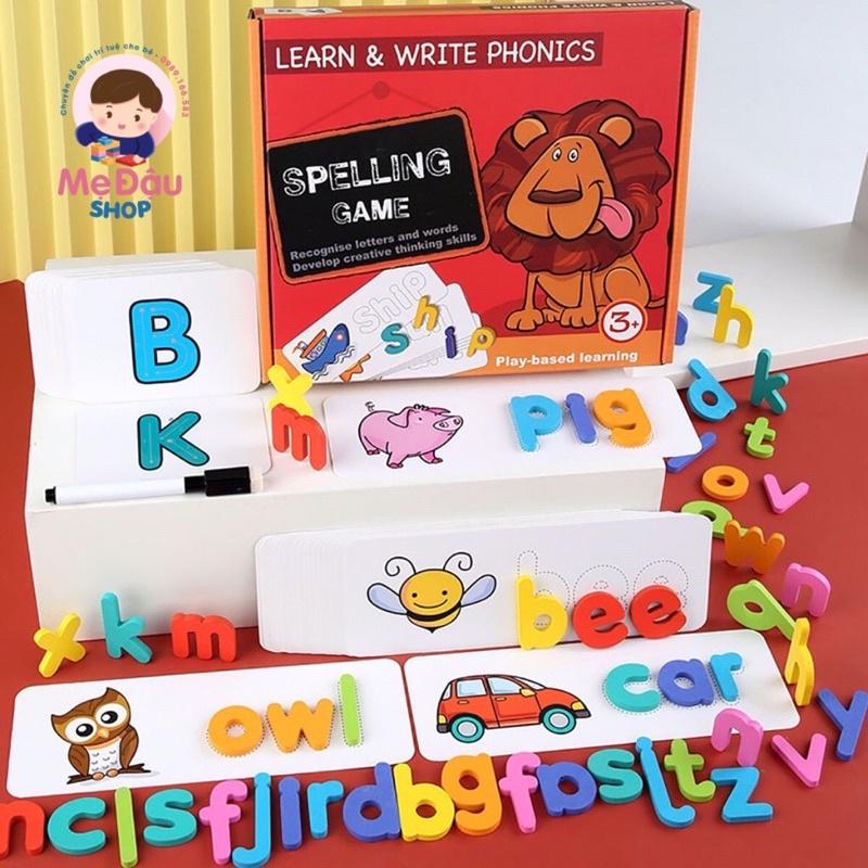 SPELLING GAME - Trò chơi đánh vần ghép từ vựng Tiếng Anh cho bé vừa chơi vừa học