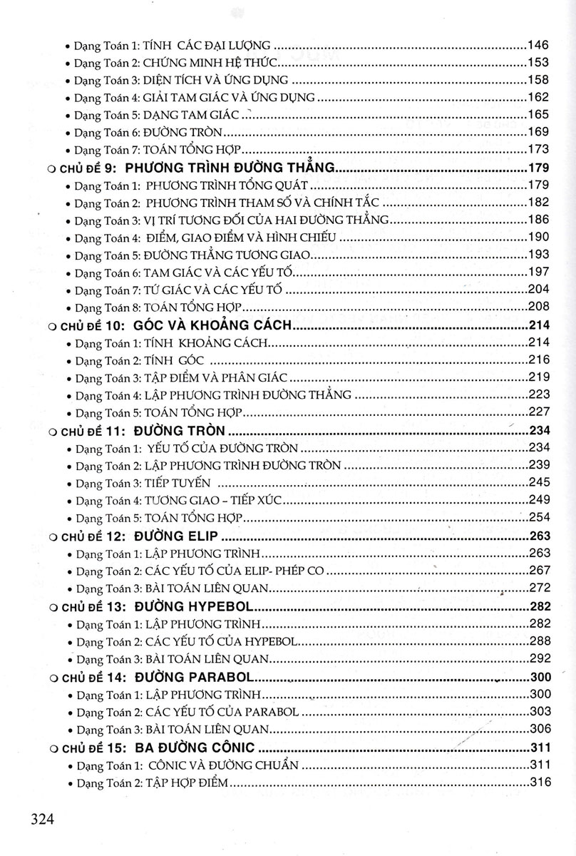 PHƯƠNG PHÁP GIẢI CÁC CHỦ ĐỀ CĂN BẢN HÌNH HỌC 10
