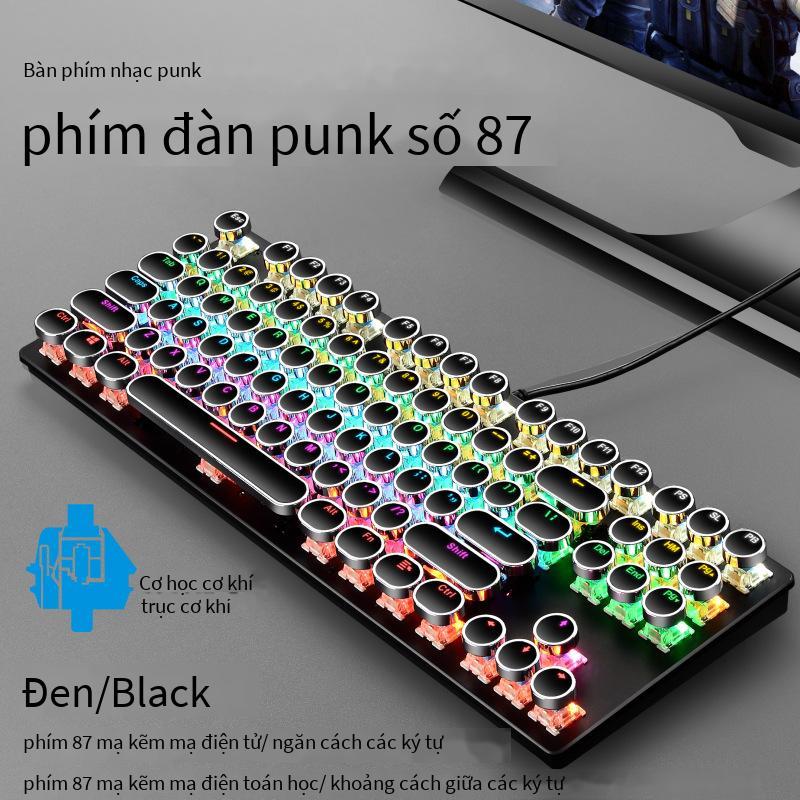 Đặc Biệt 87 Phím Thật Cơ Xanh Trục Có Dây Trò Chơi Văn Phòng Máy Tính Bàn Phím Cơ Bàn Phím