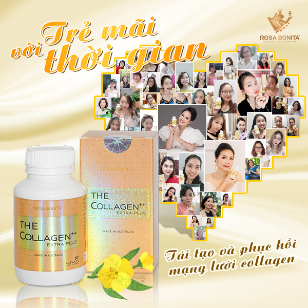 Viên uống đẹp da The collagen ++ Extra Plus