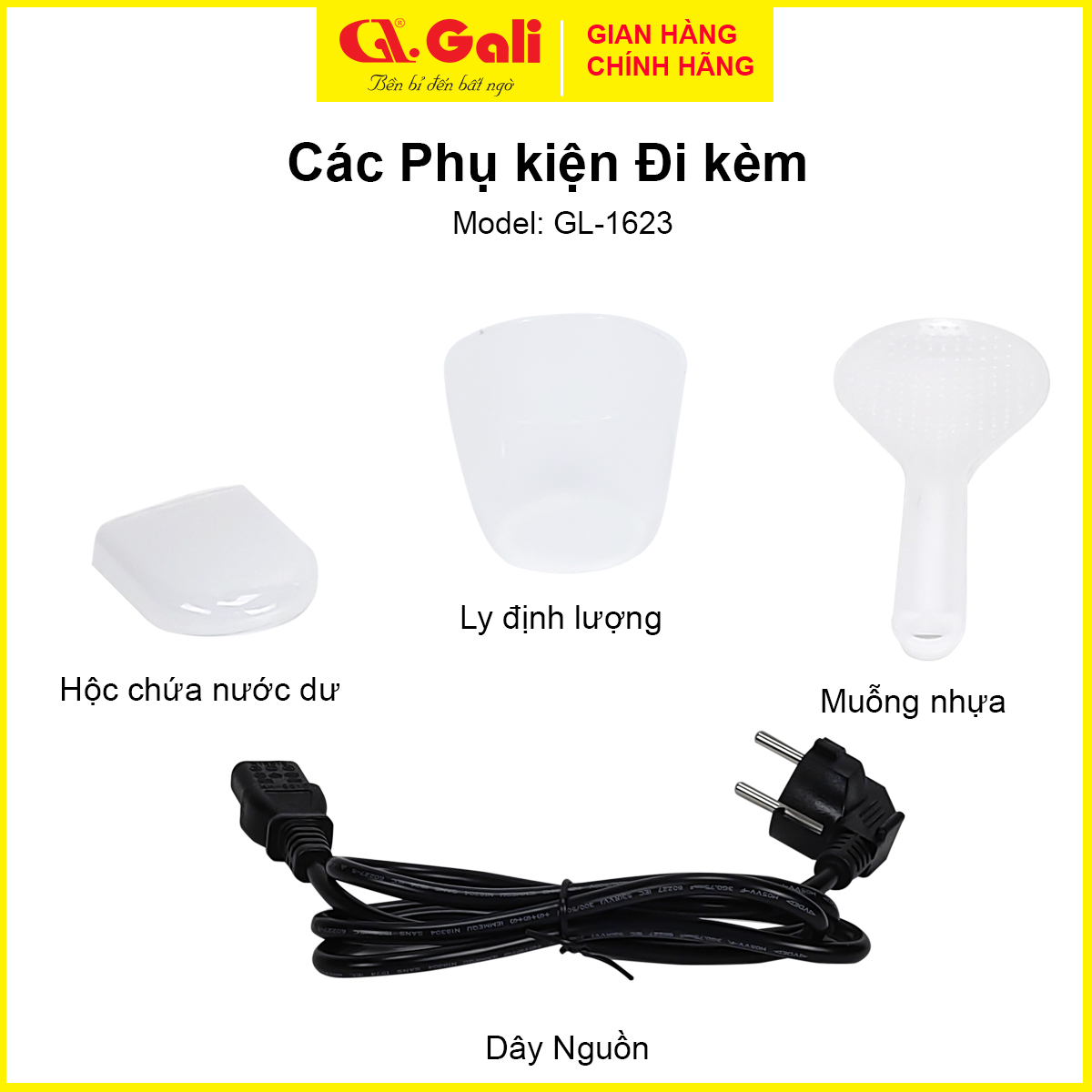 Nồi áp suất Gali GL-1626, dung tích 17lít, sử dụng hoàn hảo cho các nhà hàng, quán ăn, trường học, hàng chính hãng 100%, bảo hành 24 tháng