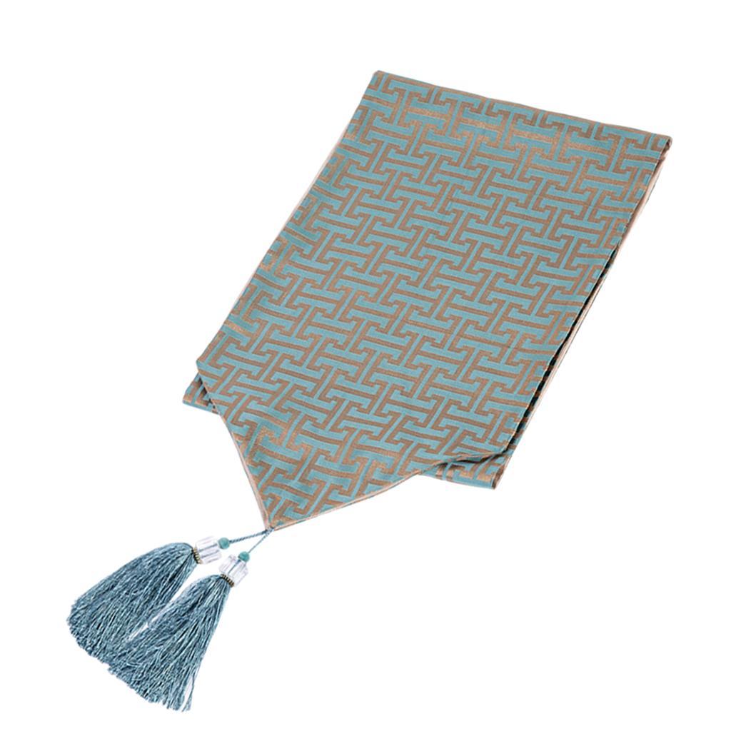 Modern Bed Runner Bedding Scarf Protection for Bedroom Hotel Wedding Room