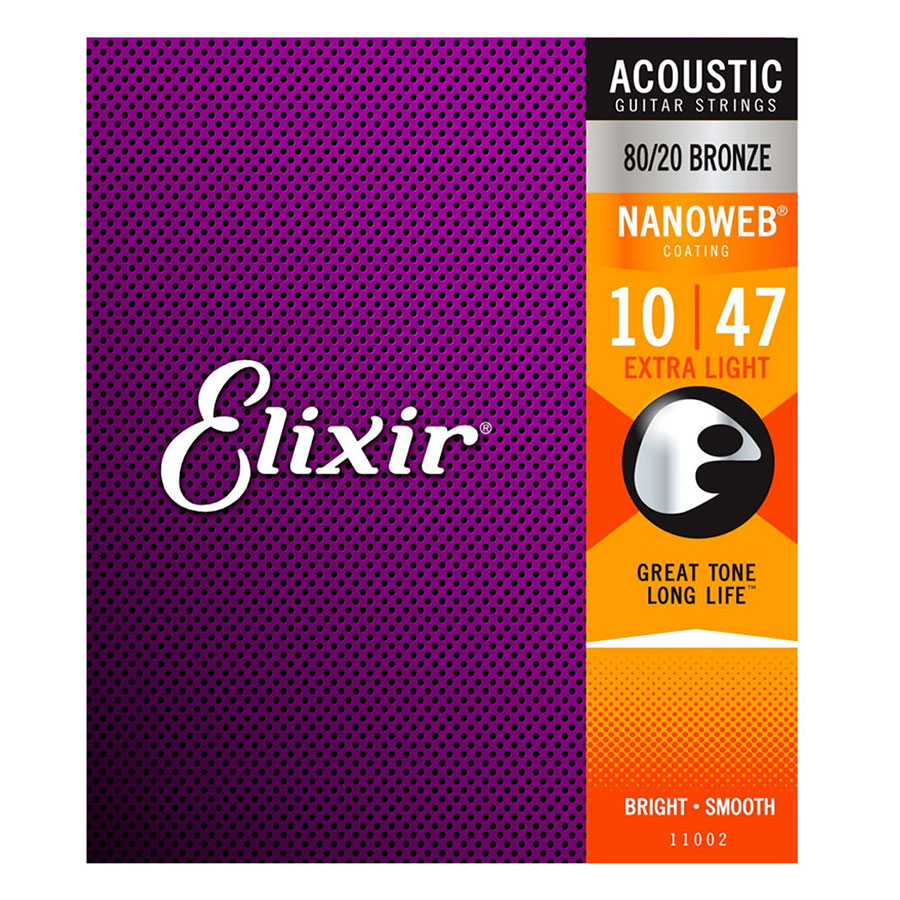 Bộ Dây Đàn Guitar Acoustic Elixir 11002