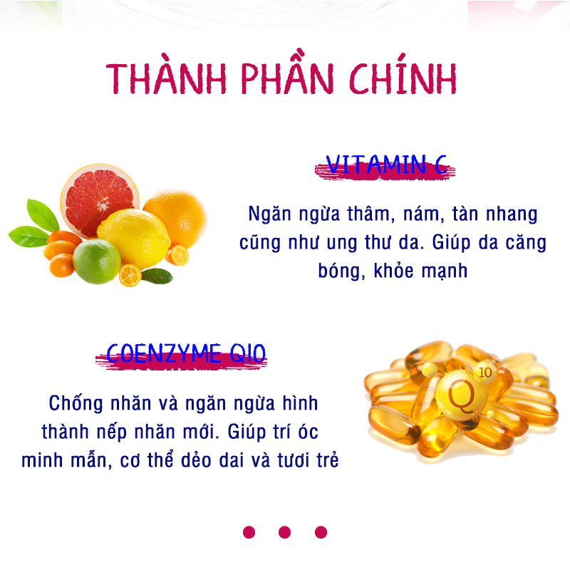 Viên uống chống lão hóa da DHC Nhật Bản Coenzyme Q10 thực phẩm chức năng bổ sung vitamin C làm đẹp da, hỗ trợ não bộ JN-DHC-COE