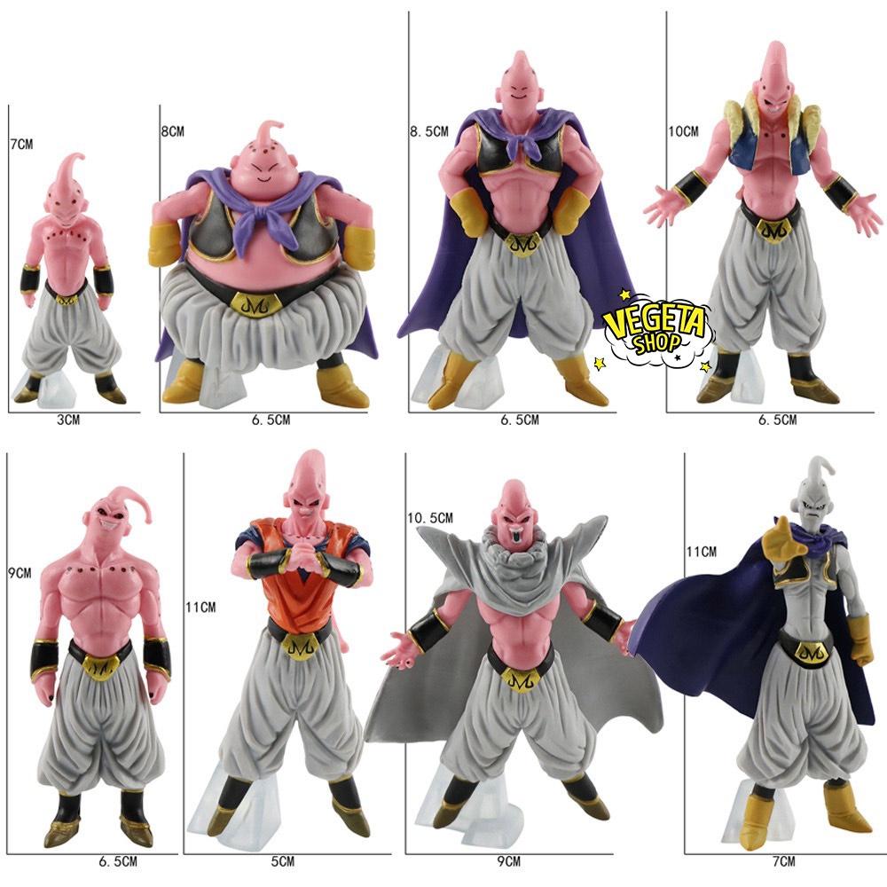 Mô hình Dragon Ball - Majin Buu Buutenks Super Buu Piccolo Fat Kid Buu Buuhan Ma bư mập béo tốt gầy xấu - Cao 7~11cm