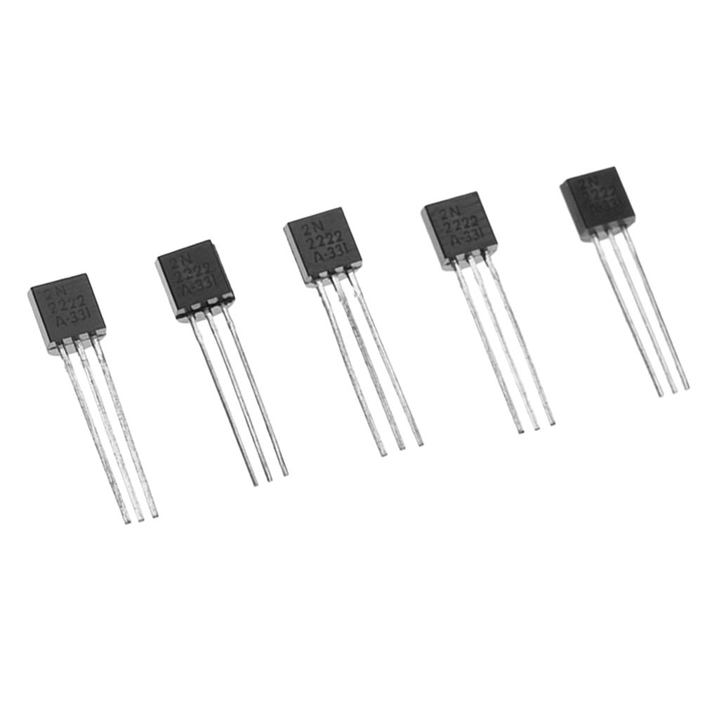 Hot Sale 100 Pieces 2N2222 2N 2222 to-92 NPN 40V 0.8A Transistor