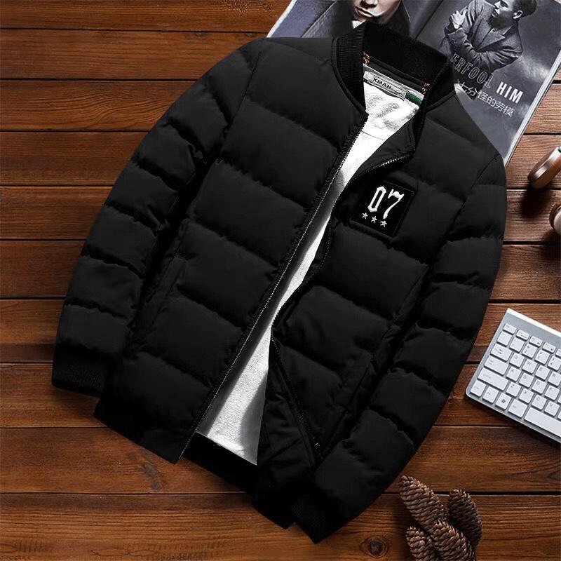Áo phao nam bomber 07 chằn bông 3 lớp dày ấm áp mùa đông thời trang hàn quốc , giữ ấm cơ thể THỜI TRANG NAM 1986