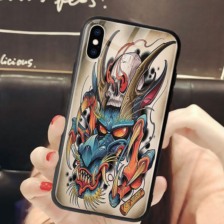 Ốp Lưng Hình Rồng Sáng Tạo dành cho Iphone 6/6Plus/6S/6S Plus/7/7Plus/8/8Plus/X/Xs/Xs Max/11/11 Promax/12/12 Promax Lpc21010253