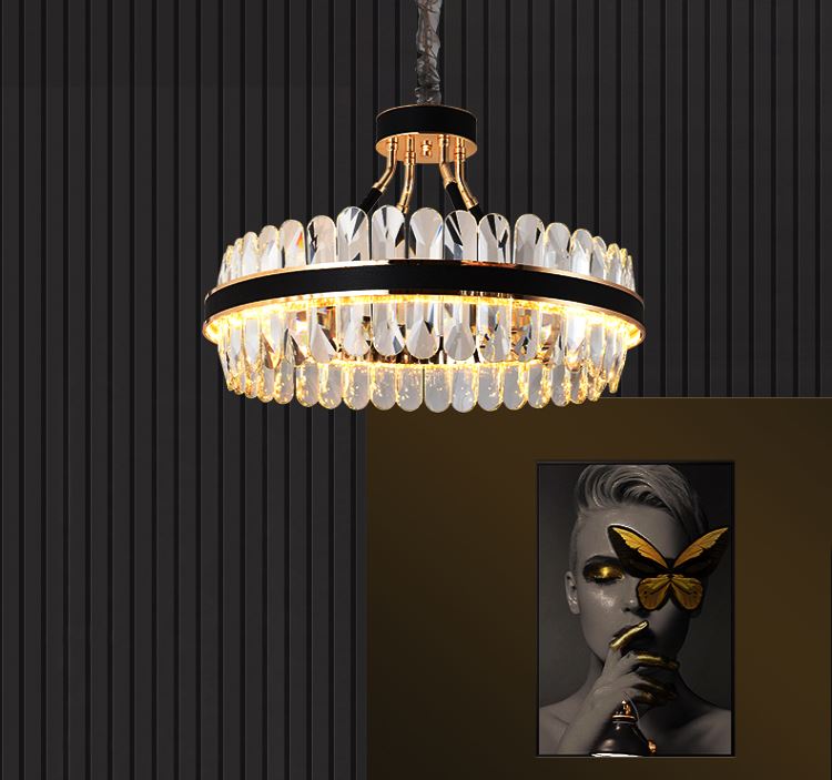 Đèn thả mâm NASPA trang trí nội thất sang trọng với 3 chế độ ánh sáng hiện đại