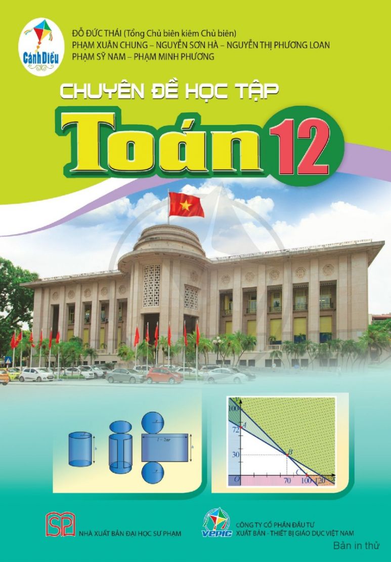 Sách giáo khoa Chuyên đề học tập Toán 12- Cánh Diều