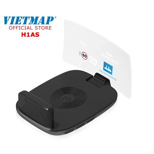 VIETMAP HUD H1AS - Hud Dẫn Đường CẢNH BÁO Camera- Giao Thông- Báo Tốc độ- Kết Nối Cảm Biến Áp Suất Lốp- Hàng Chính Hãng