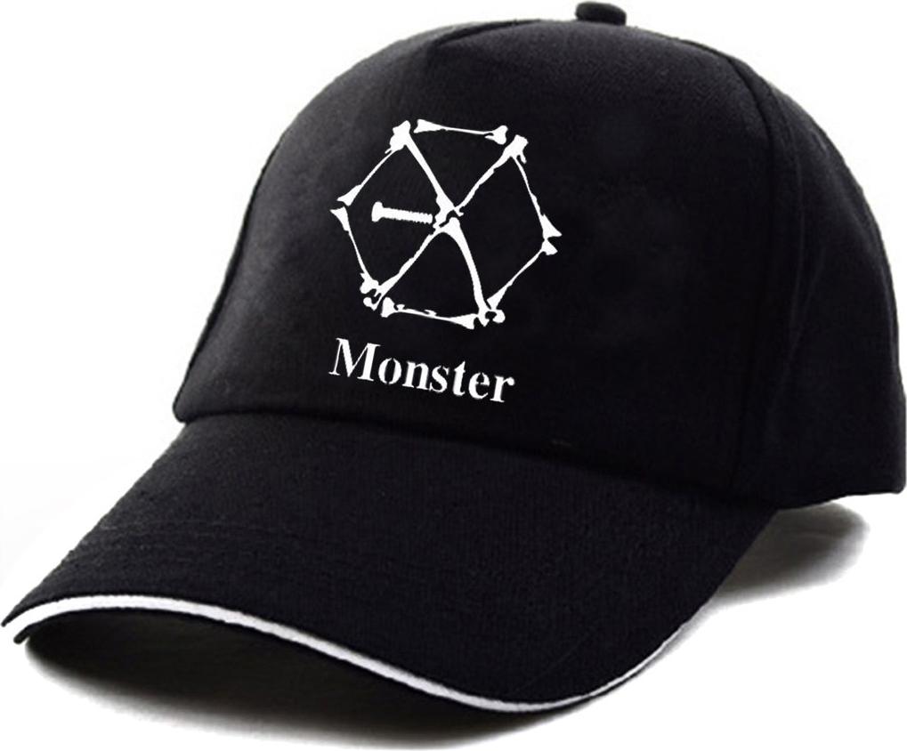 Mũ lưỡi trai EXO mũ phớt Logo EXO Monster