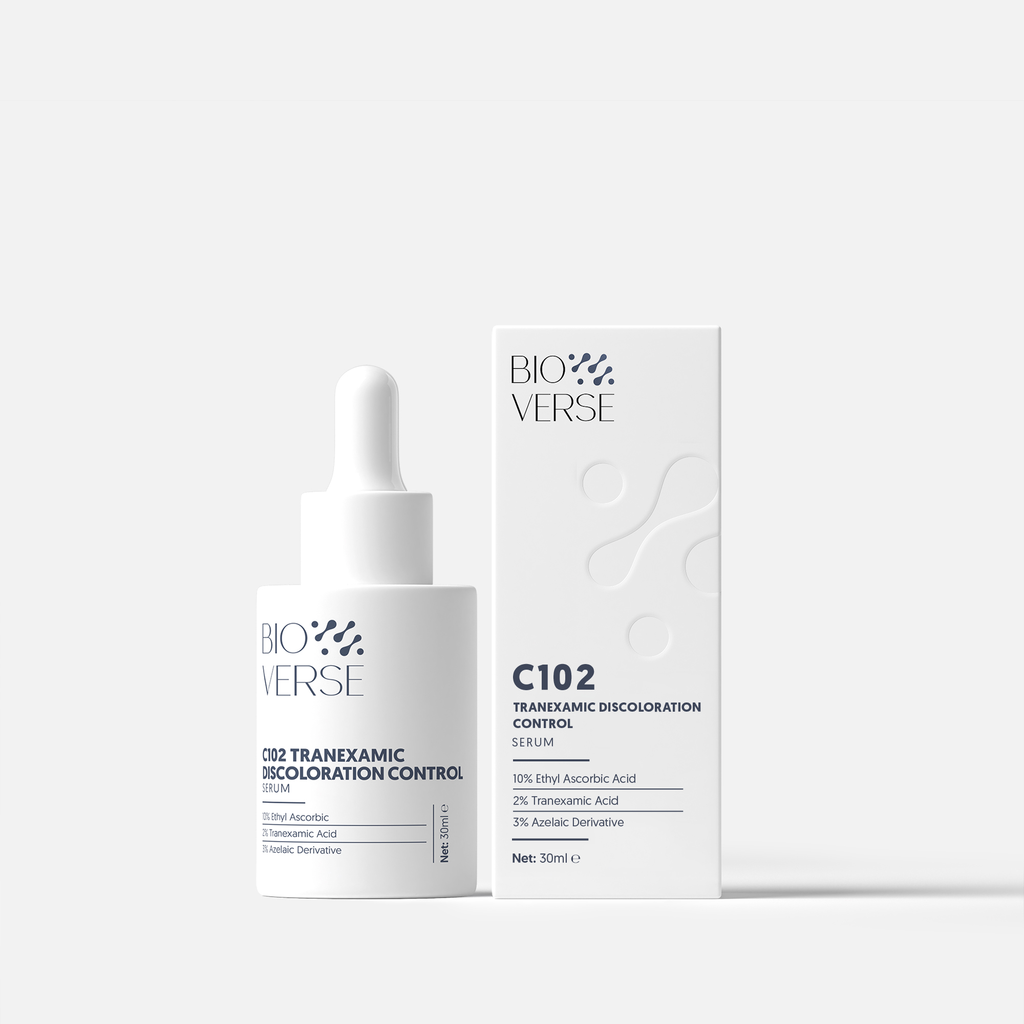 Tinh chất Vitamin C102 hỗ trợ mờ thâm đỏ & chống oxy hóa C102 Tranexamic Discoloration Control Serum 30ml