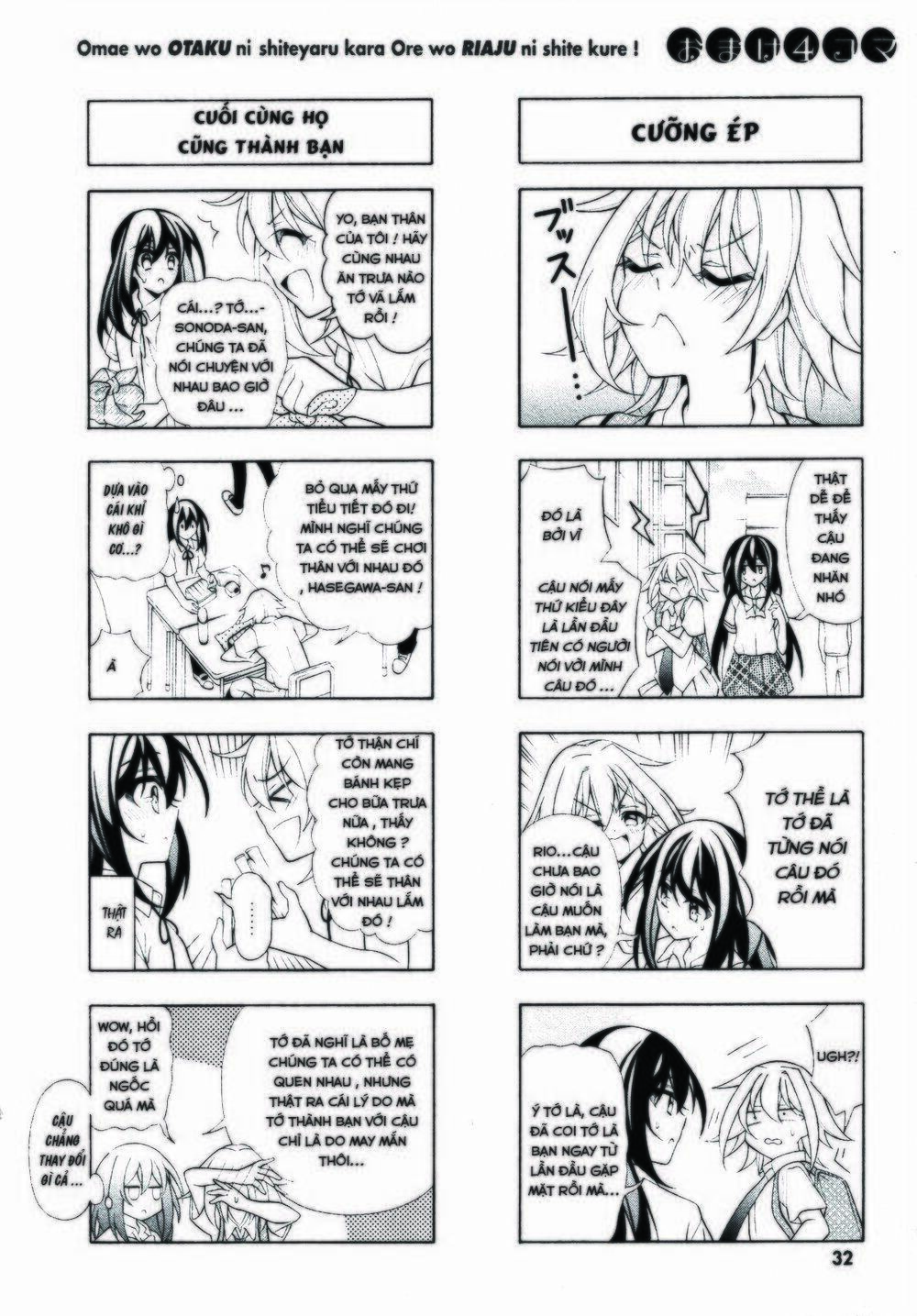 omae o otaku ni shiteyaru kara, ore o riajuu ni shitekure! chapter 26 28