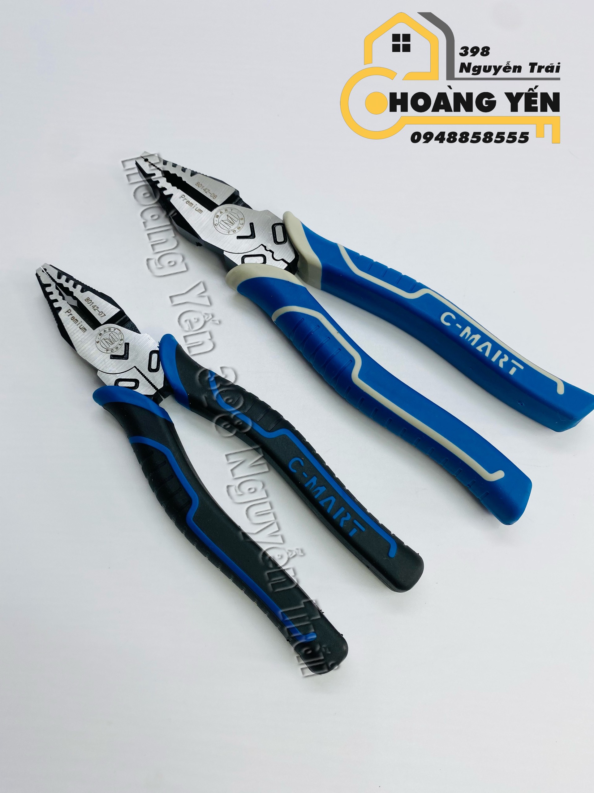 Kìm điện trợ lực Cmart 6" 7" 8" Cmart B0162-06 Cmart B0142-07 Cmart B0142-08- Hoàng Yến 398 Nguyễn Trãi