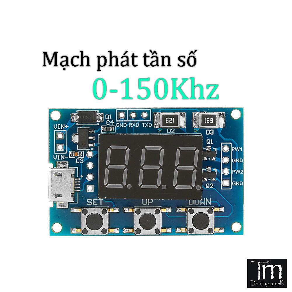 Mạch Phát Xung PWM 2 Kênh Hiển Thị LED 7 Đoạn