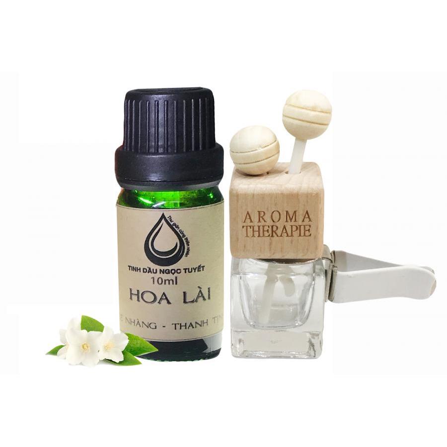 Lọ khuếch tán tinh dầu hoa lài 10ml gắn máy lạnh, quạt, ô tô và phòng tắm