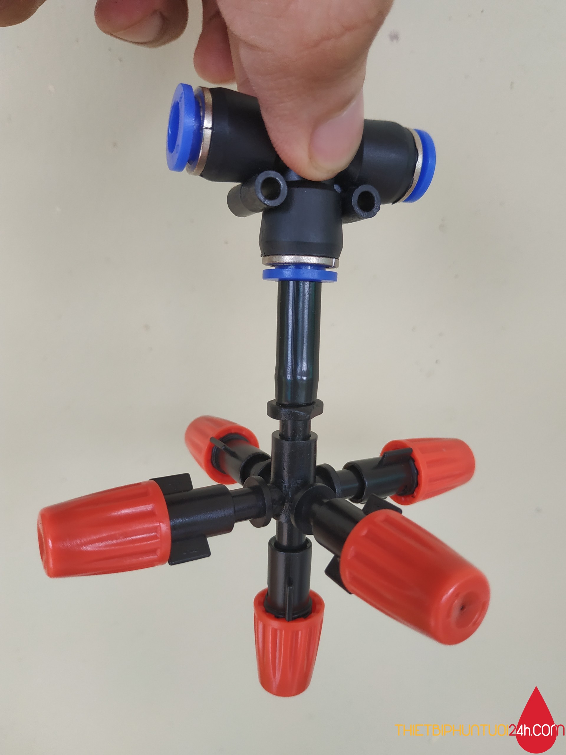 Béc Cam 5 Cánh Tưới lan, Tưới cây