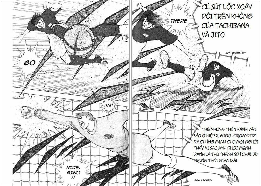 captain tsubasa: all stars games (25th anniversary) - trận đấu trong mơ chapter 4 15