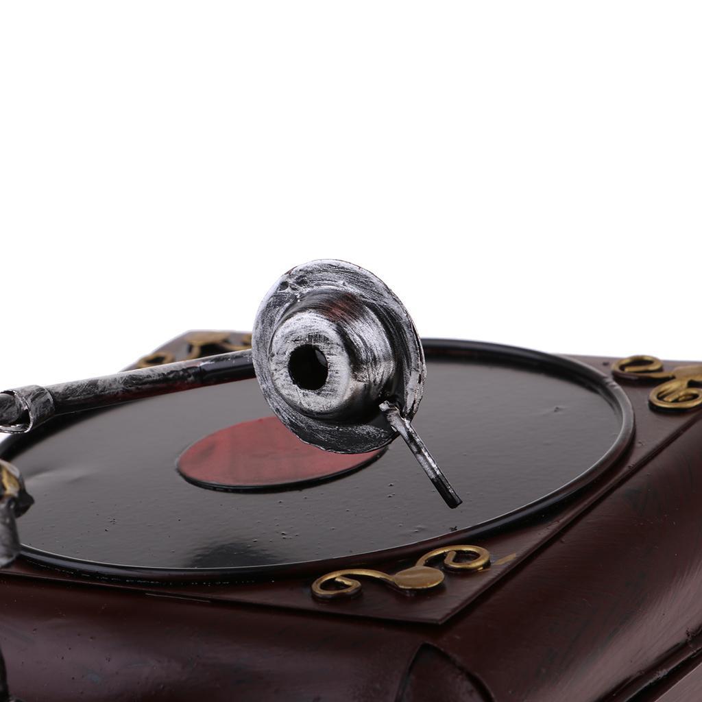 Vintage Phonograph with   Home  Decoration,Bronze