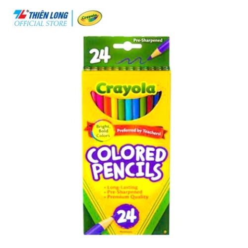 Hộp 24 cây chì màu Crayola Colored Pencils