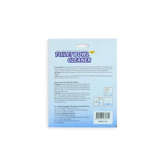 Viên Làm Sạch Và Khử Mùi Toilet Homeselect 50gx3 - HS071711