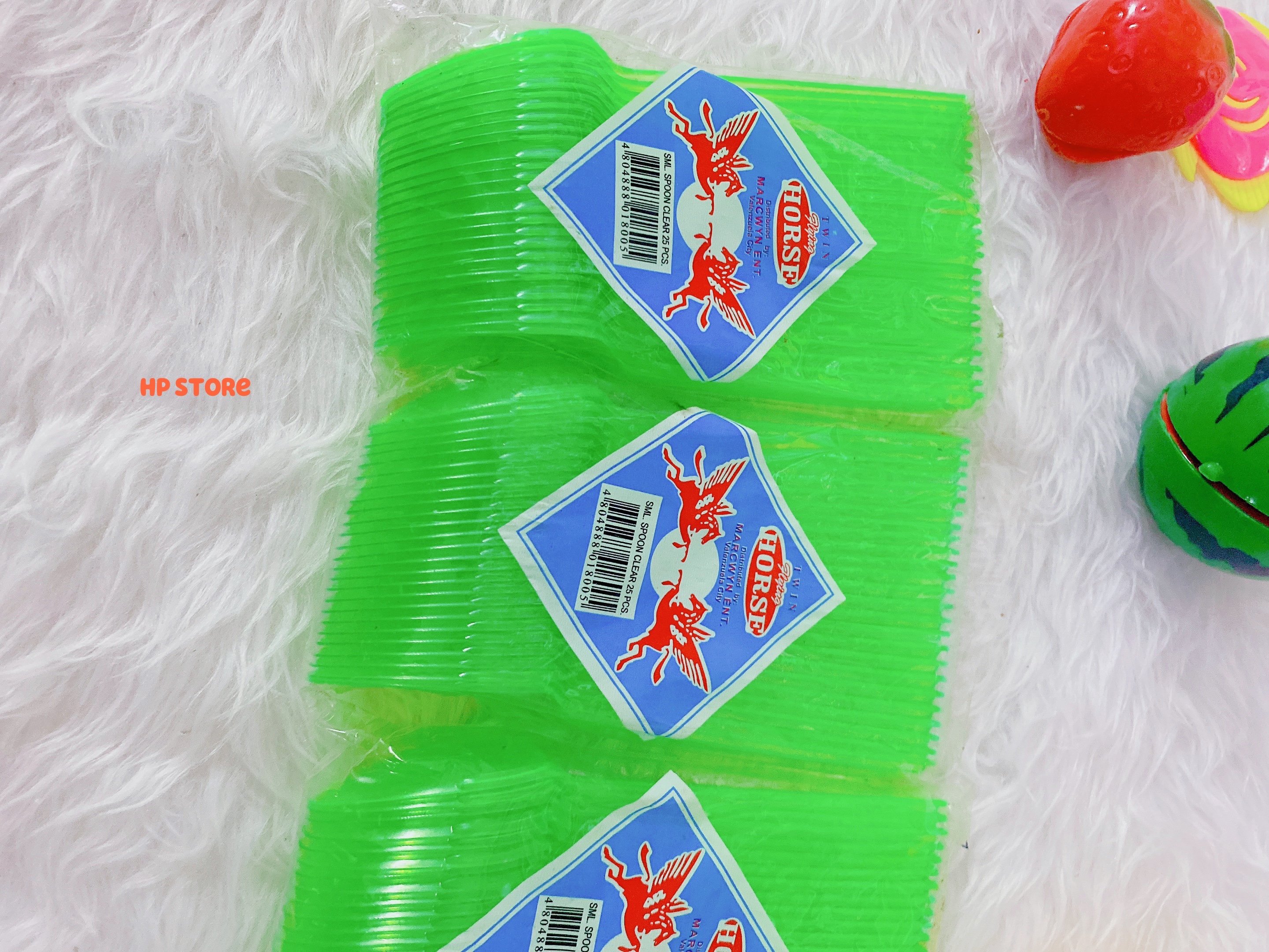 ️ 50 Muỗng Nhựa Xanh Lá Cây Trà Sữa, Hủ Tíu,…Các Món Cao Cấp Siêu Dài 15,5cm