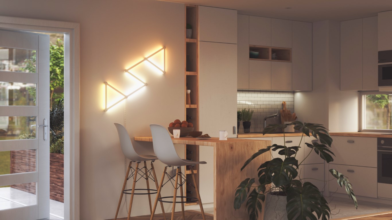 Đèn LED RGB lắp ghép thông minh Nanoleaf Lines 1 thanh đèn