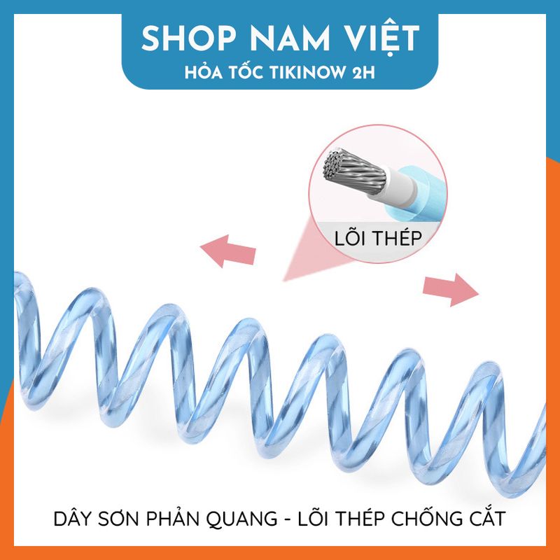 Dây Dắt Chống Lạc Bảo Vệ Bé Có Còi, Lõi Thép, Có Khóa, Dây Phản Quang NAVIVU