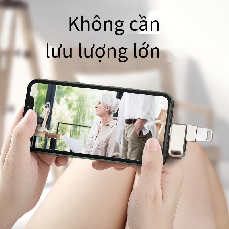 Phong cách mới nhất phù hợp với bộ chuyển đổi Apple OTG type-C điện thoại di động đĩa U đầu nối đôi kim loại xoay quà tặng otg đĩa U