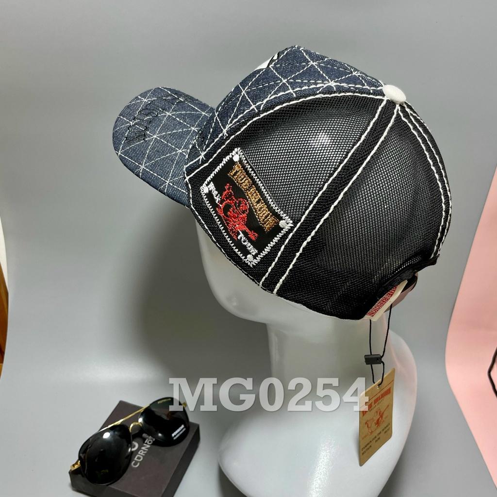 Mũ lưỡi trai True Religion cao cấp thêu logo lá bài độc đáo thiết kế thời trang cá tính freesize shop nón ông địa