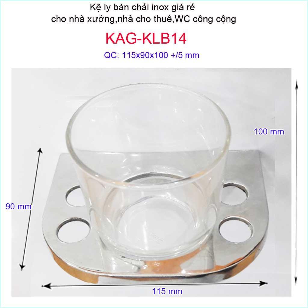 Kệ ly đơn nhà tắm, kệ đựng ly Roto KAG-KLB14