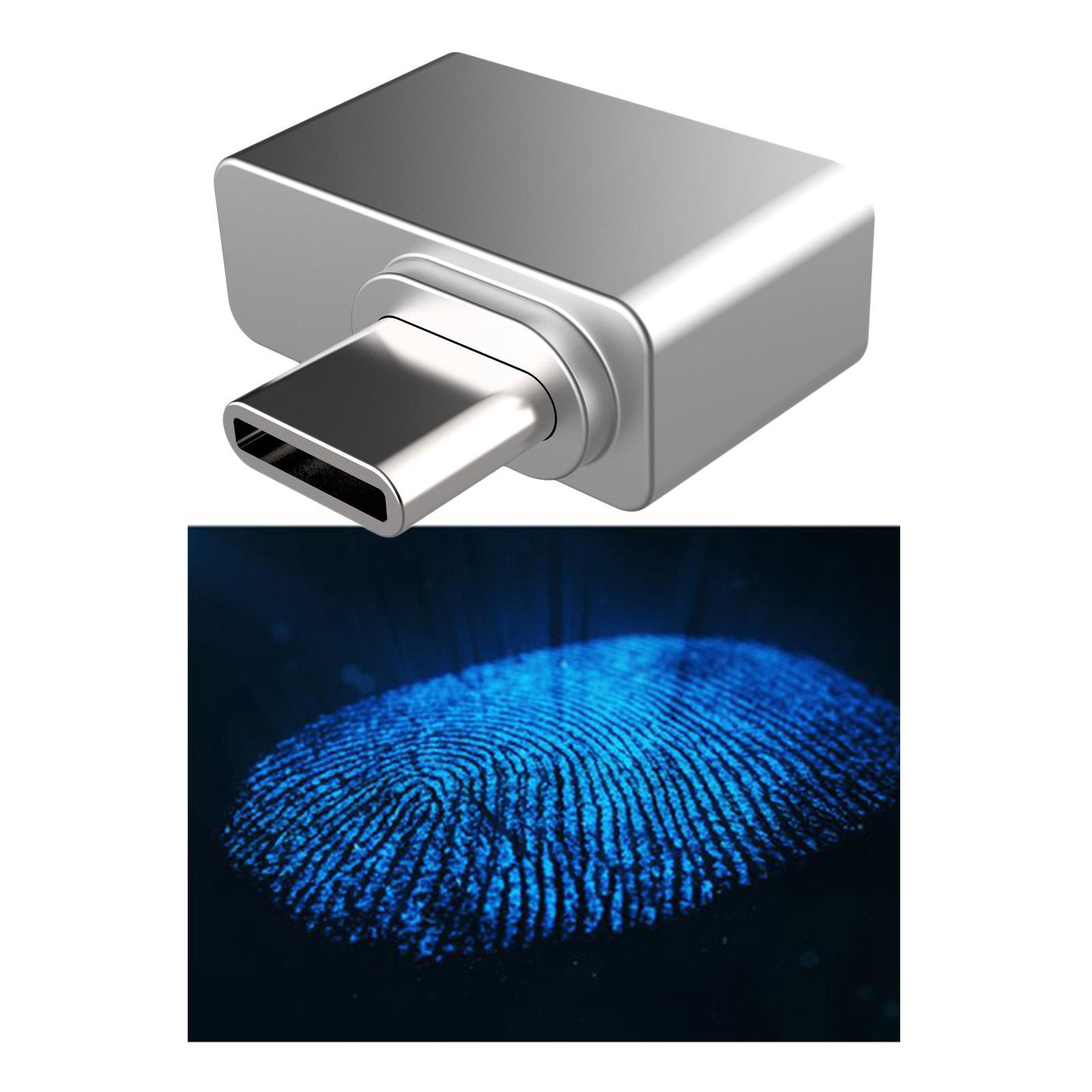 Portable USB Fingerprint Reader Fingerprint for Windows 7/10/11Hello
