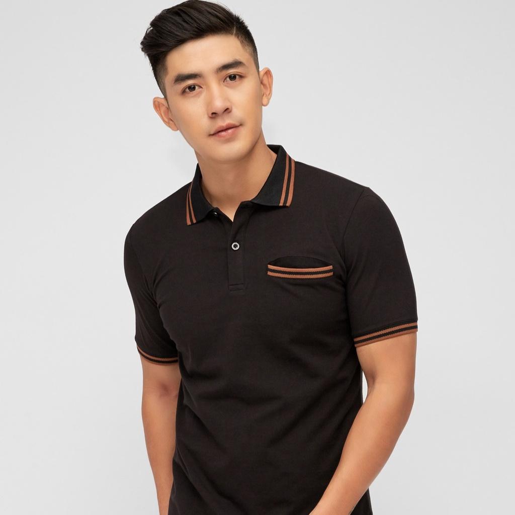 Áo thun nam màu đen F2 Fashion & Freedom TC313
