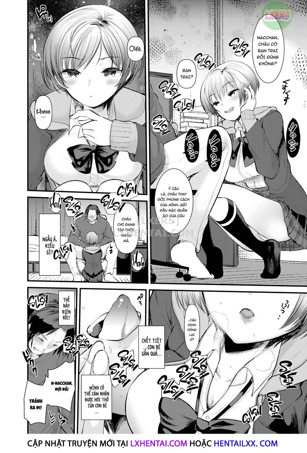 thực hành với cháu gái chapter 1 4