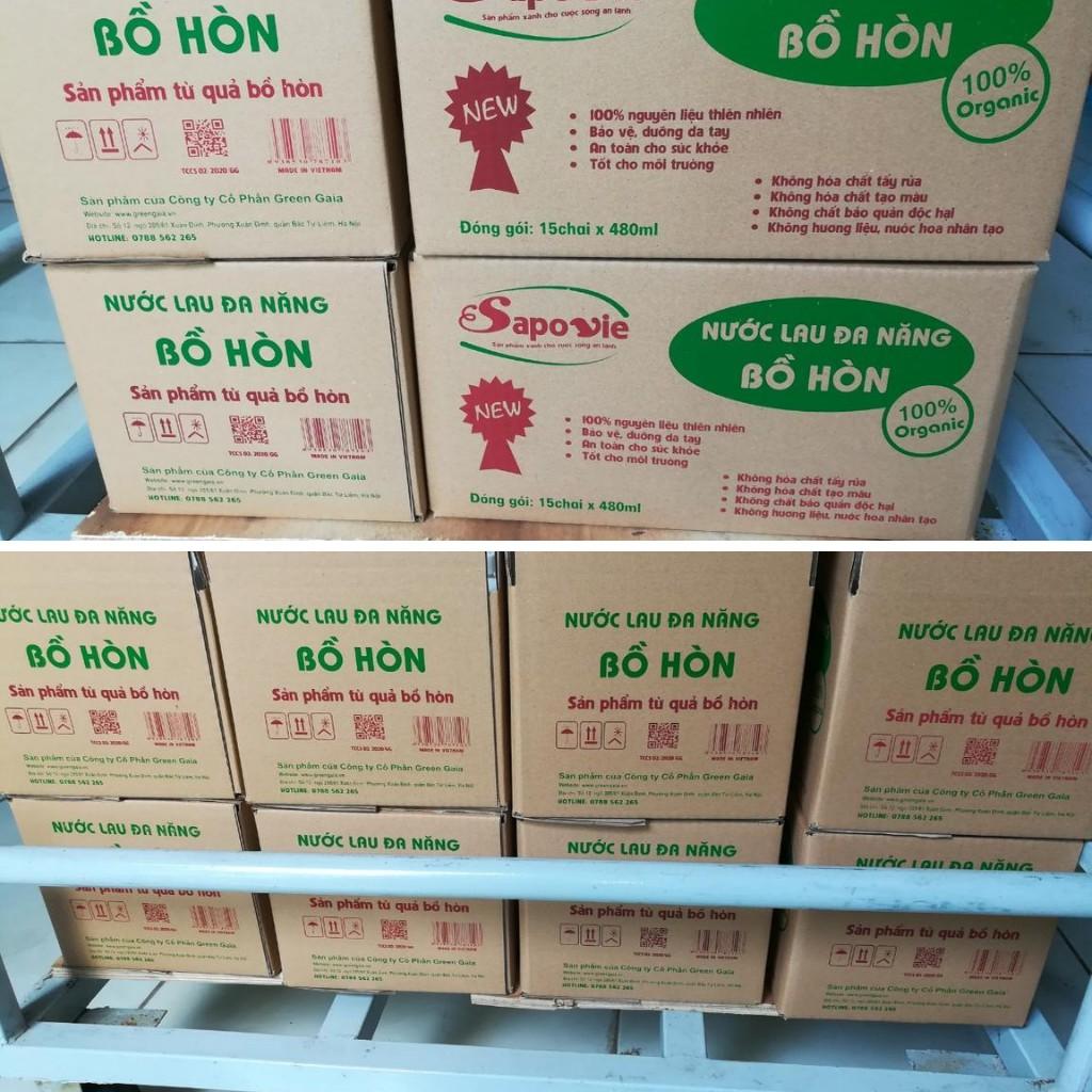 Nước lau đa năng Bồ Hòn - SapoVie 480ml