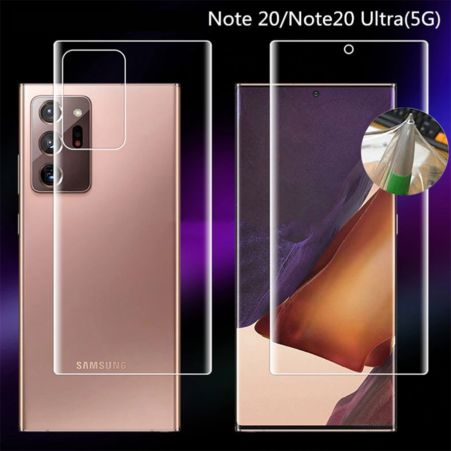 Bộ dán cường lực dẻo cho Samsung Note 20 Ultra
