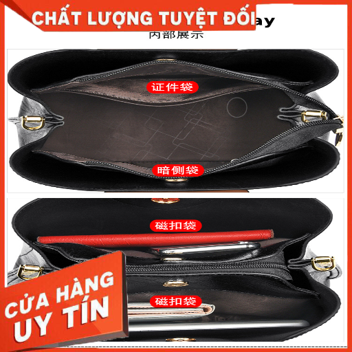 Túi Xách Nữ Đeo Vai Cao Cấp - Túi đeo chéo Công sở Phong Cách Hiện Đại Âu Mỹ TVNN358 - Backpackworld HCM