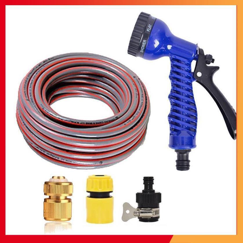 Bộ dây vòi xịt rửa xe, tưới cây, dọn dẹp nhà cửa 7-10m 206843