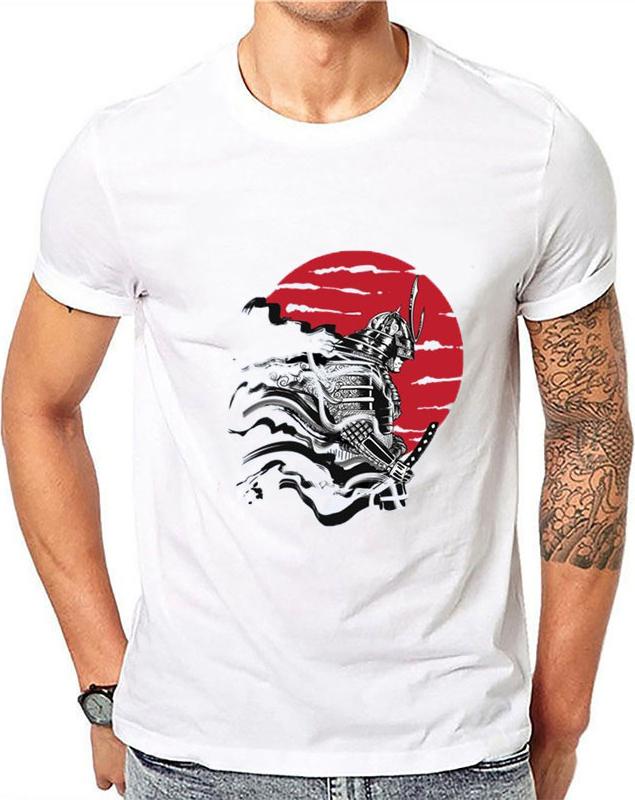 Áo phông ngắn tay Samurai Unisex nam nữ thời trang