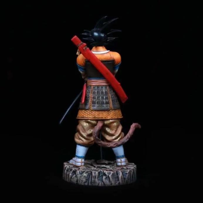 Mô hình Songoku samurai tóc đen 29cm -Dragon ball