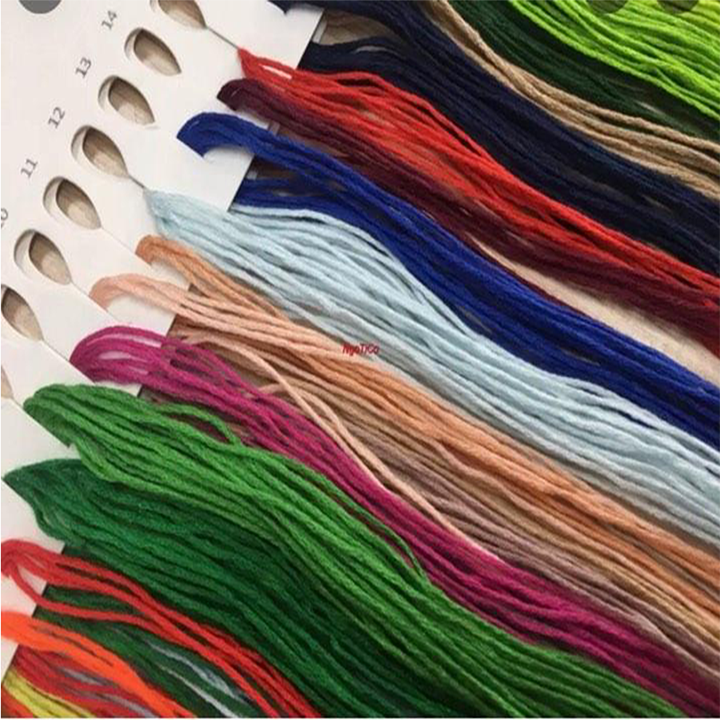 Tranh thêu chữ thập mẫu đơn hoa khai phú quý MN0107 - kích thước 150 * 75
