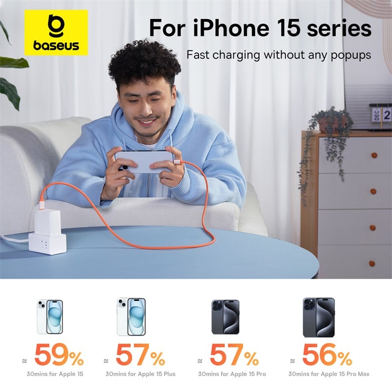 Cáp Sạc Nhanh Baseus 0℃ Series Fast Charging Data Cable Type-C to Type-C 100W - Hàng chính hãng